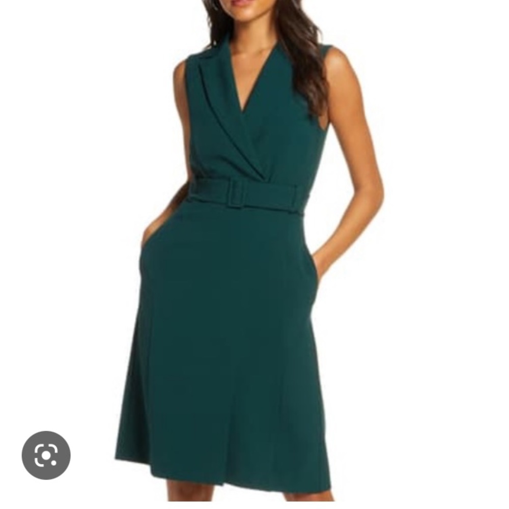 1901 brand new blazer style sleeveless dress